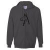 Ultimate Cotton® Full-Zip Hooded Sweatshirt Thumbnail