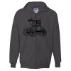 Ultimate Cotton® Full-Zip Hooded Sweatshirt Thumbnail