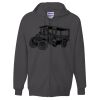 Ultimate Cotton® Full-Zip Hooded Sweatshirt Thumbnail