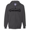 Ultimate Cotton® Full-Zip Hooded Sweatshirt Thumbnail